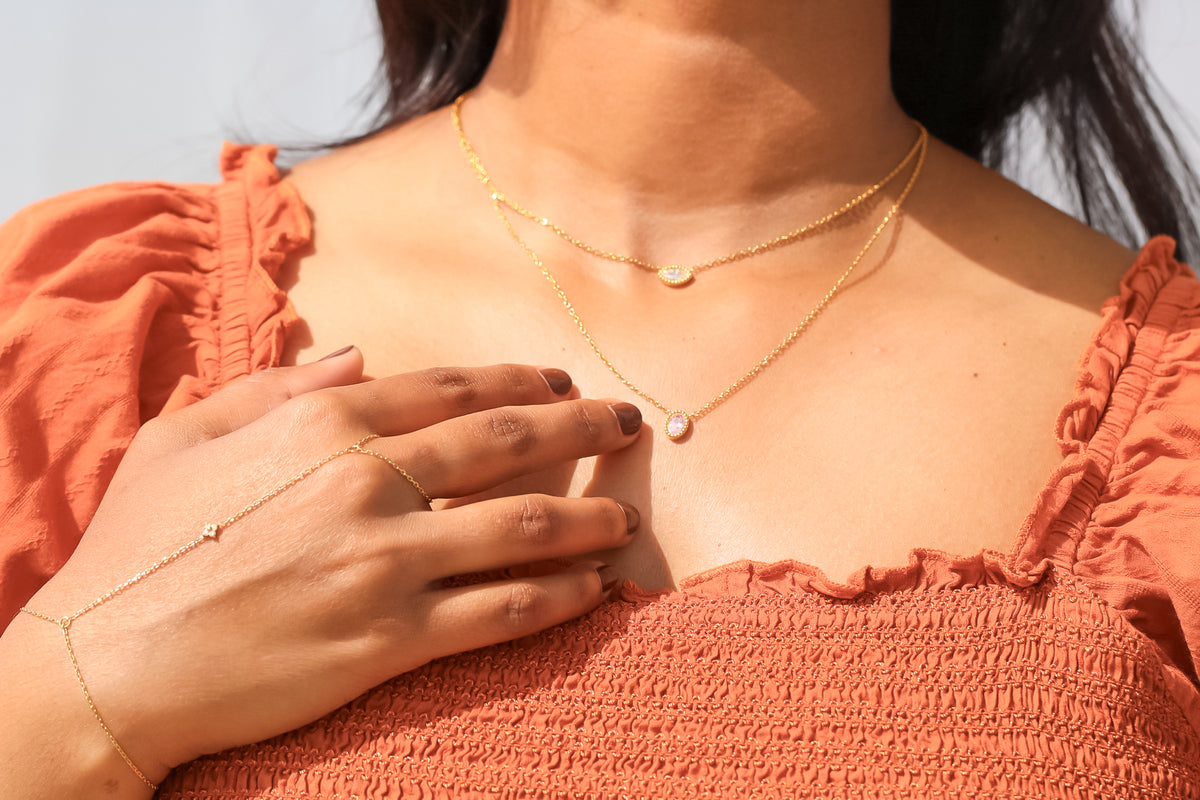 Marquise CZ Necklace