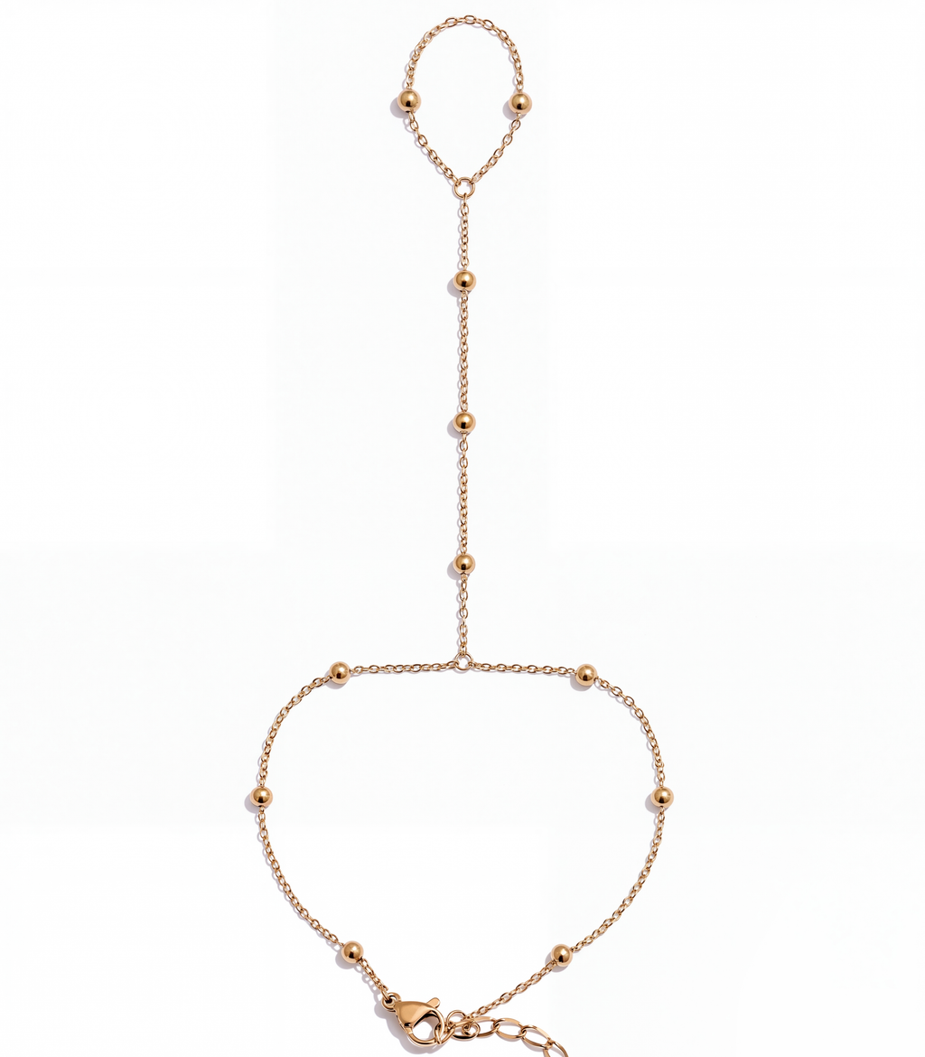 Beaded Hand Chain