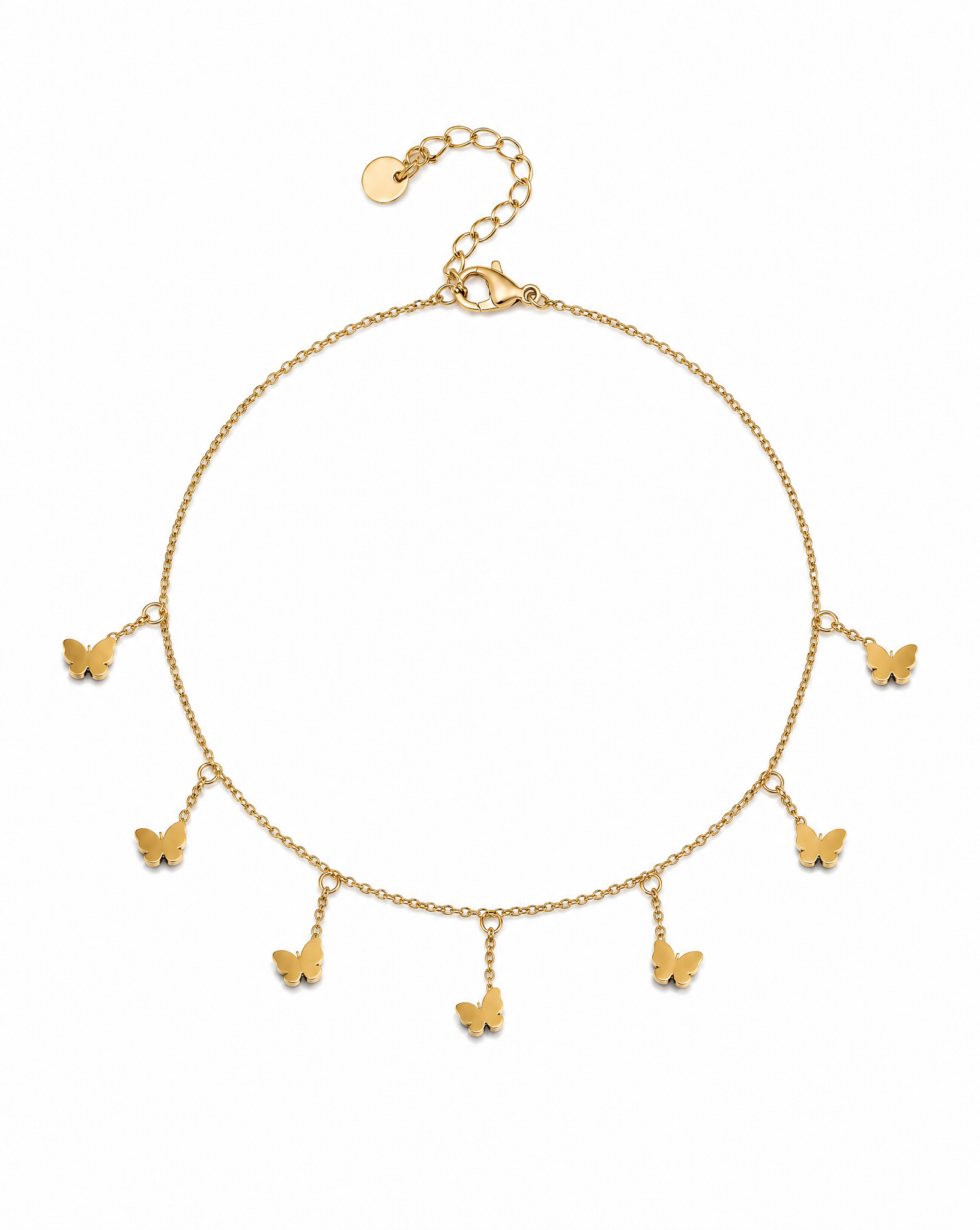 Dangling Butterflies Anklet