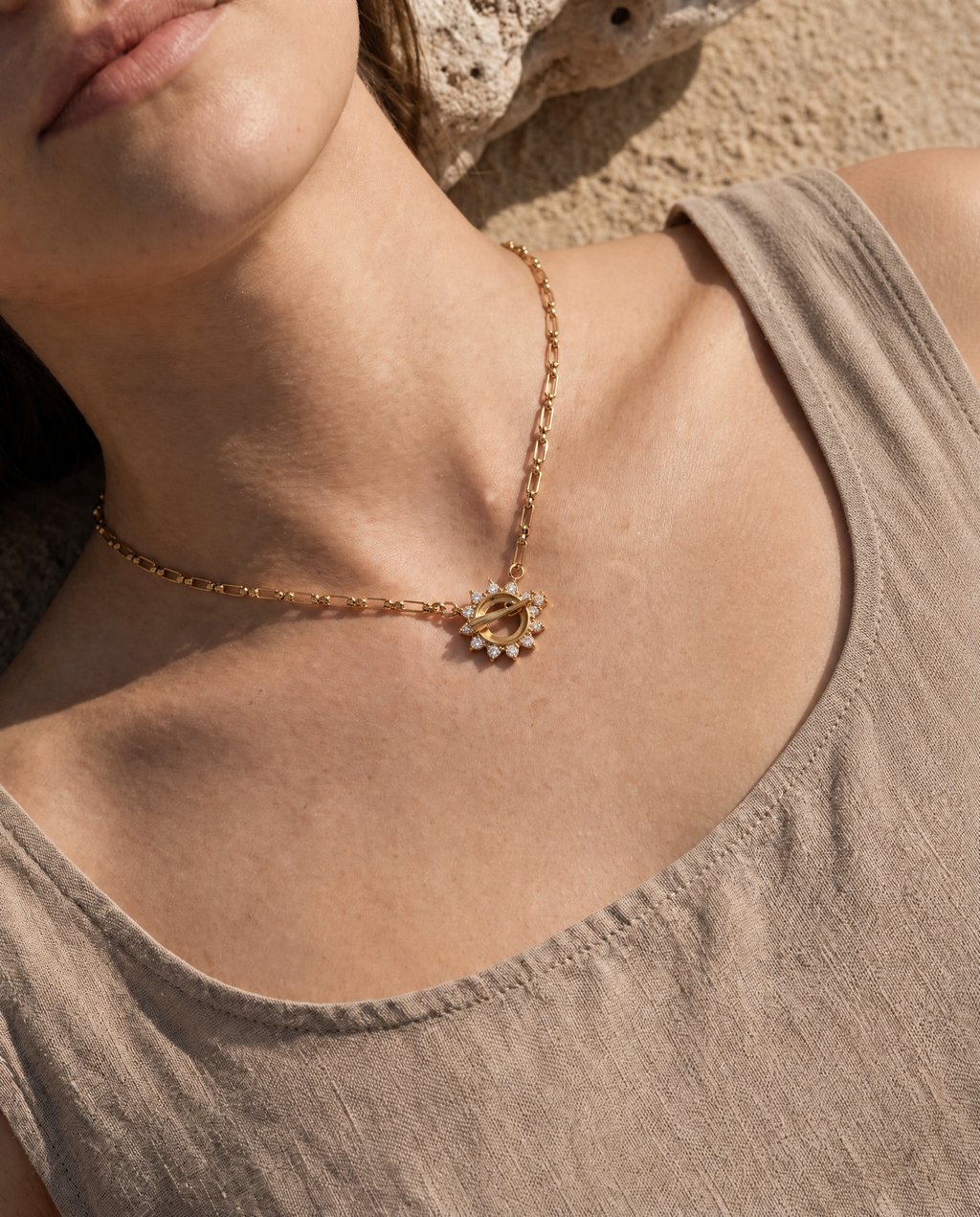 OT Sun Necklace