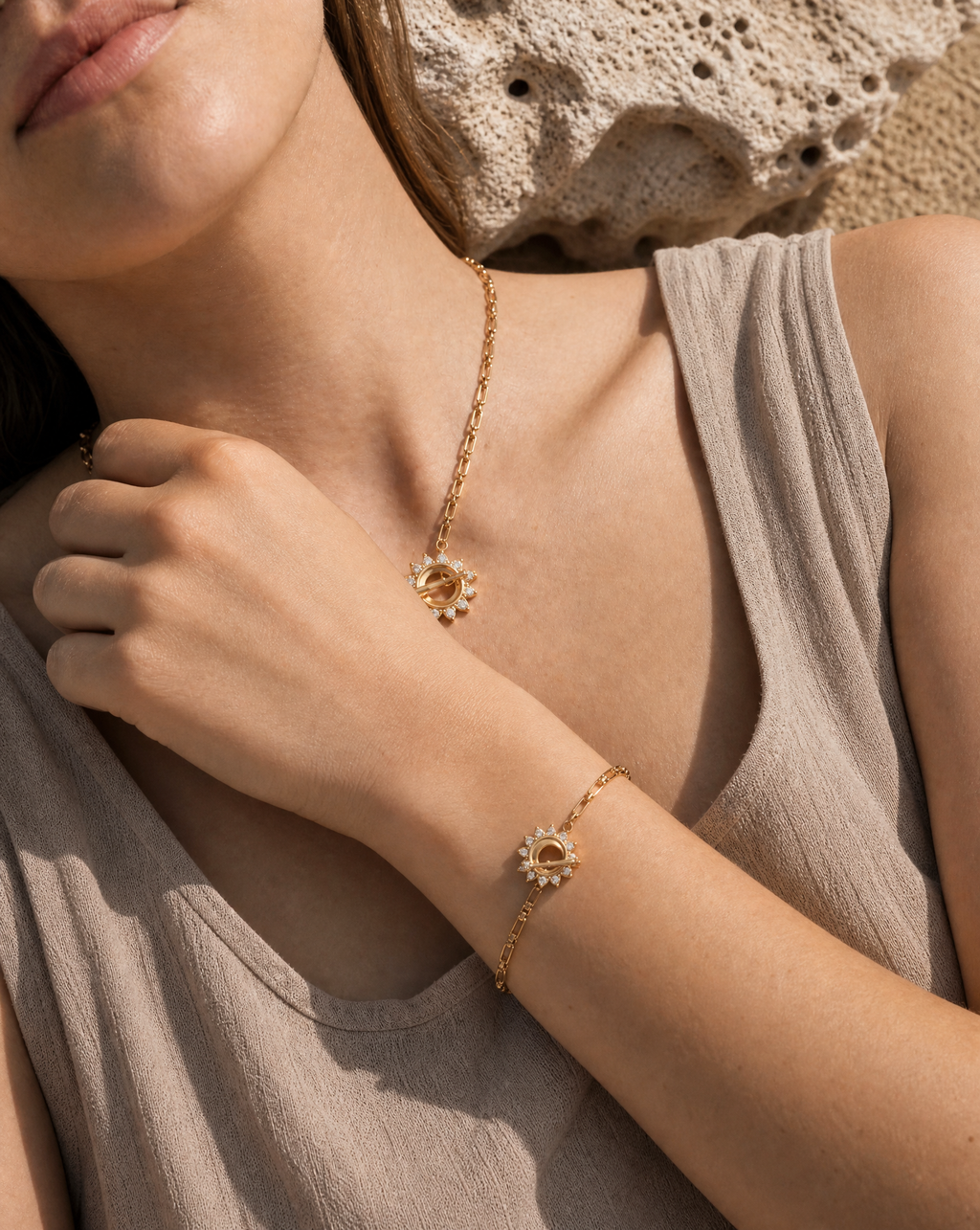 OT Sun Necklace