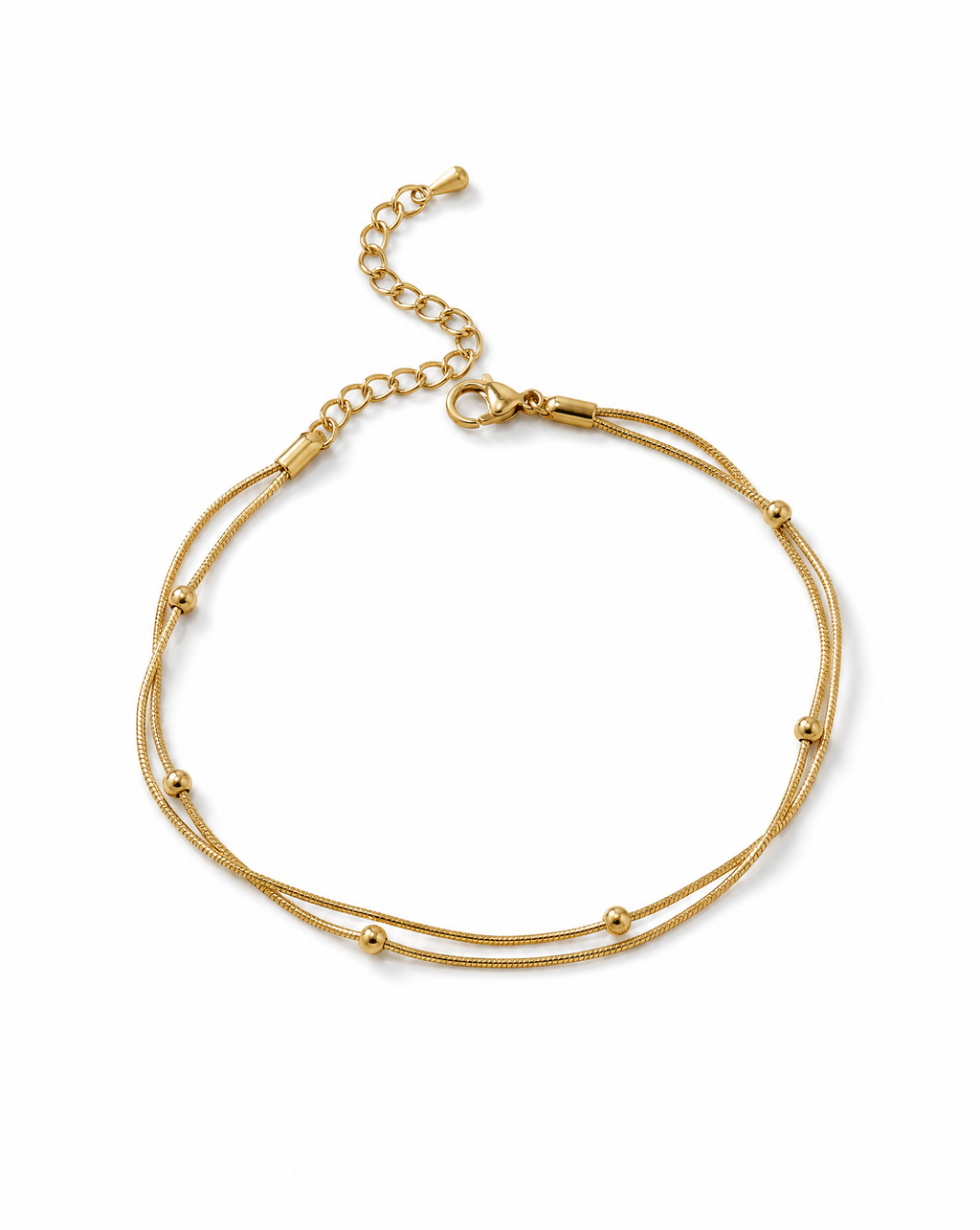 Layered Anklet