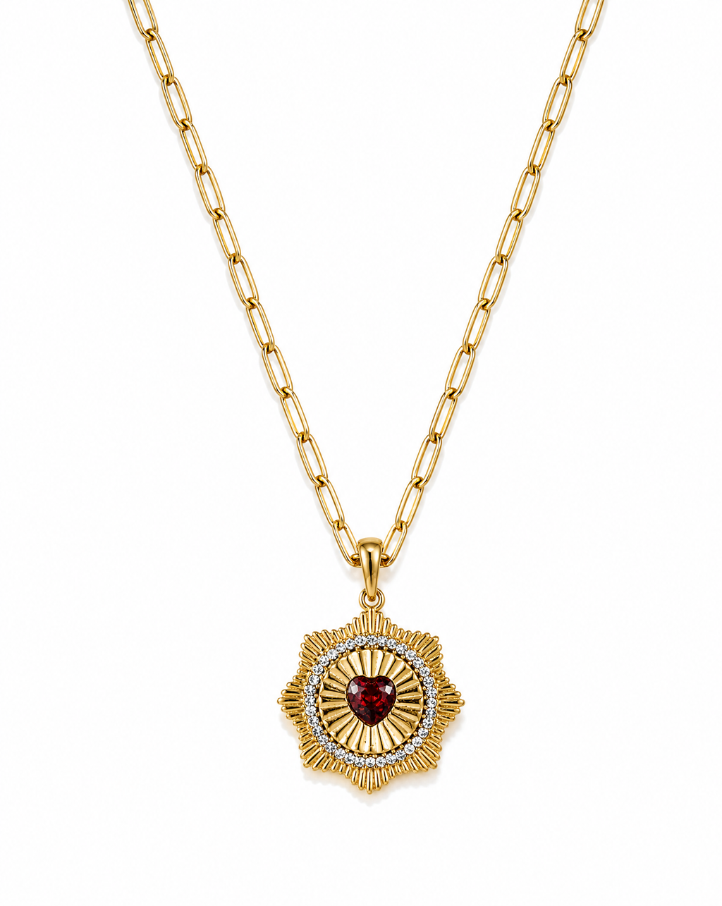 Red Heart Necklace