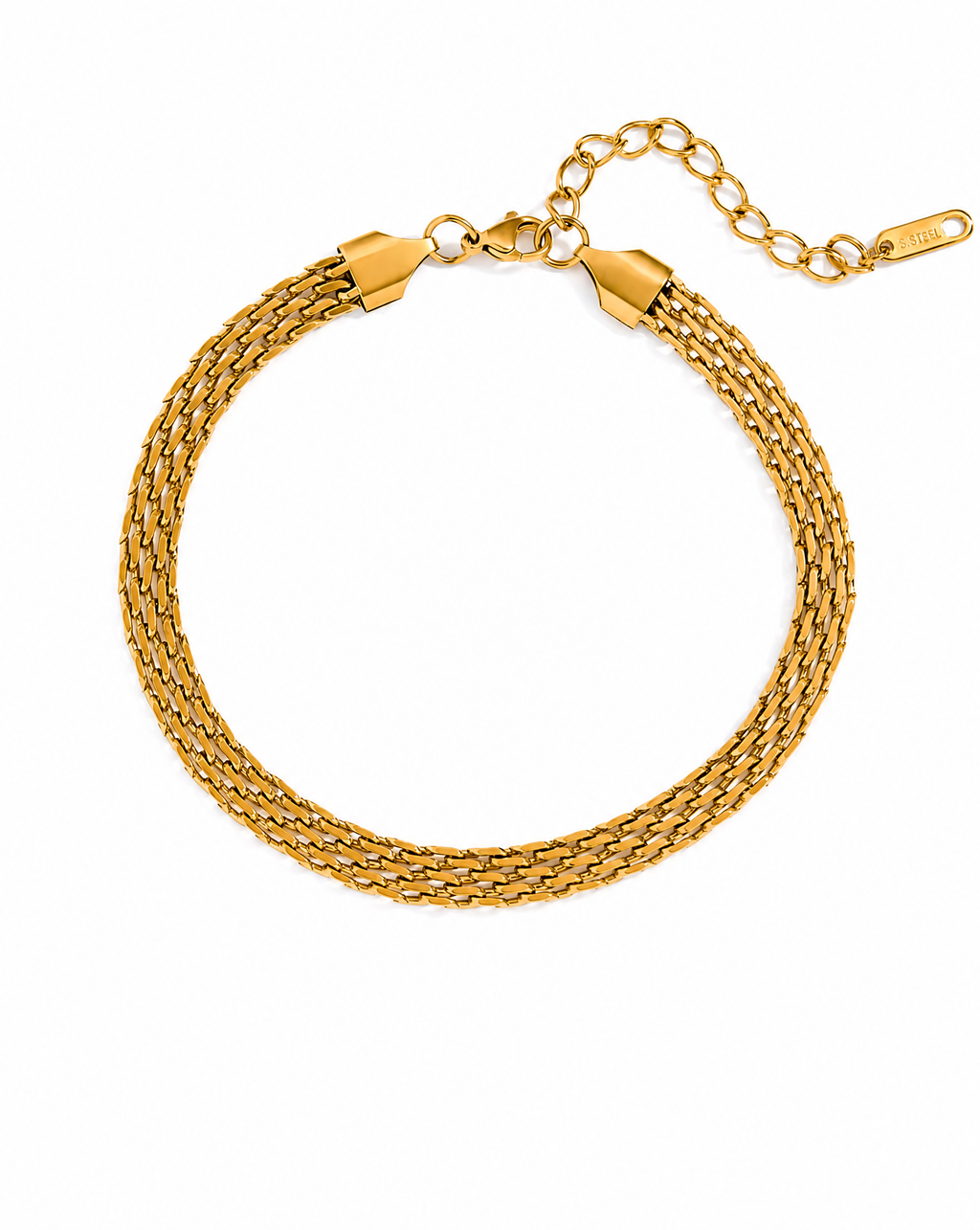 Wide Band Anklet
