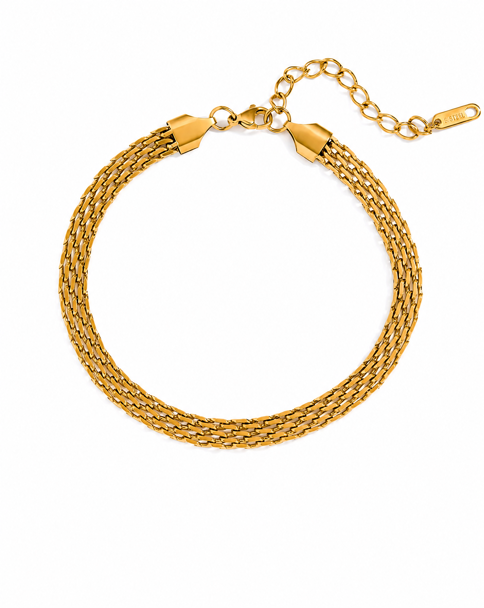 Wide Band Anklet