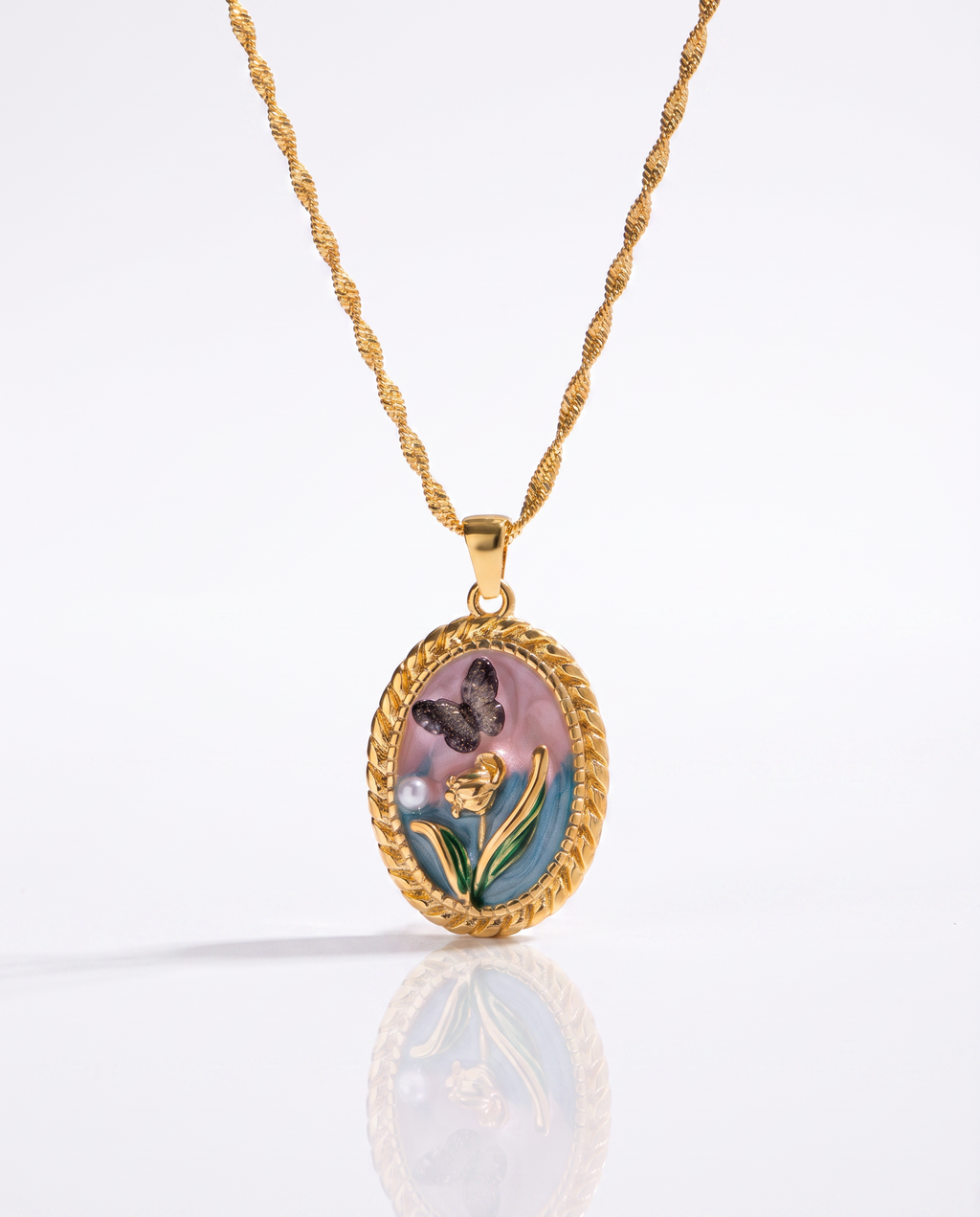 Vintage Art Necklace