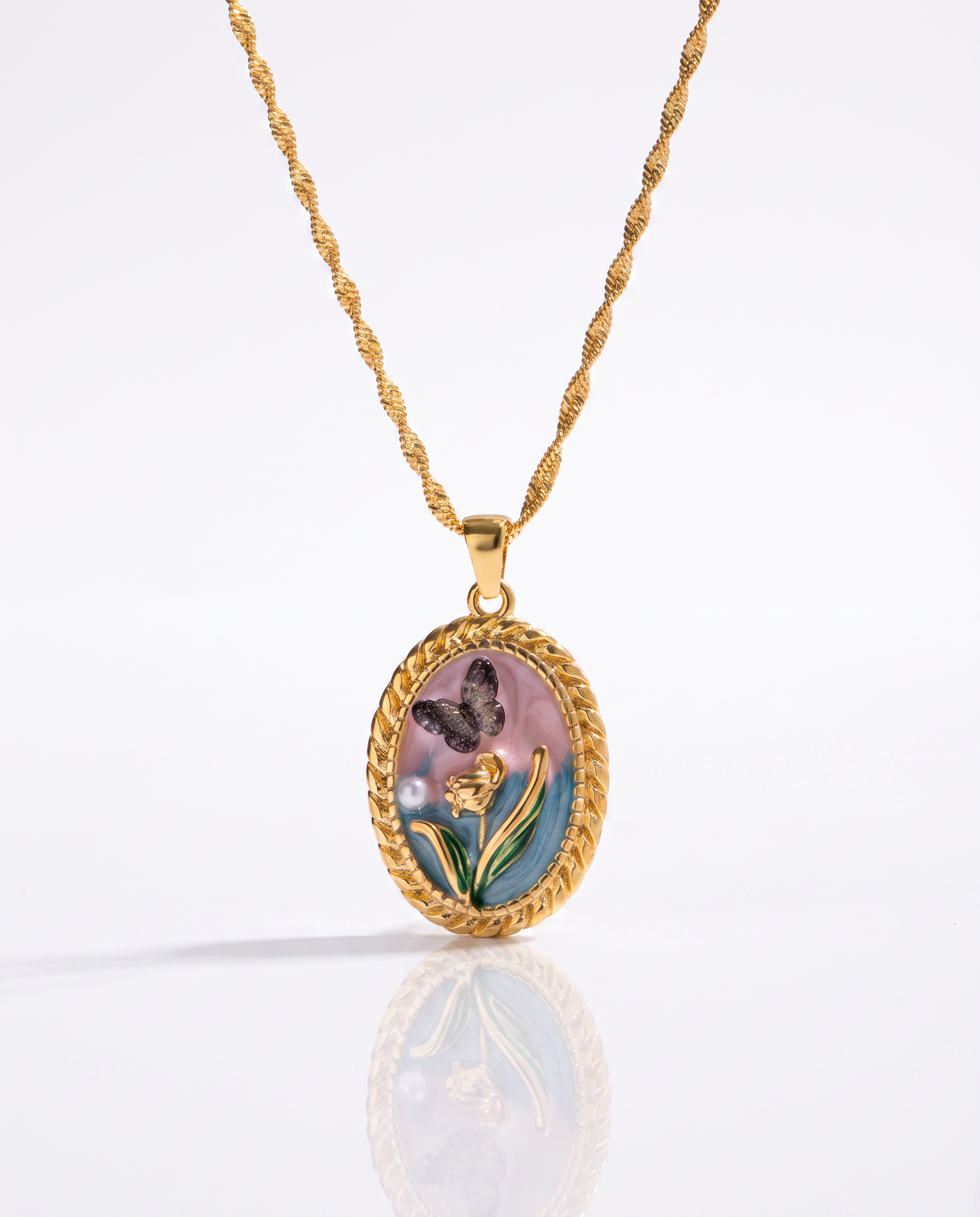Vintage Art Necklace