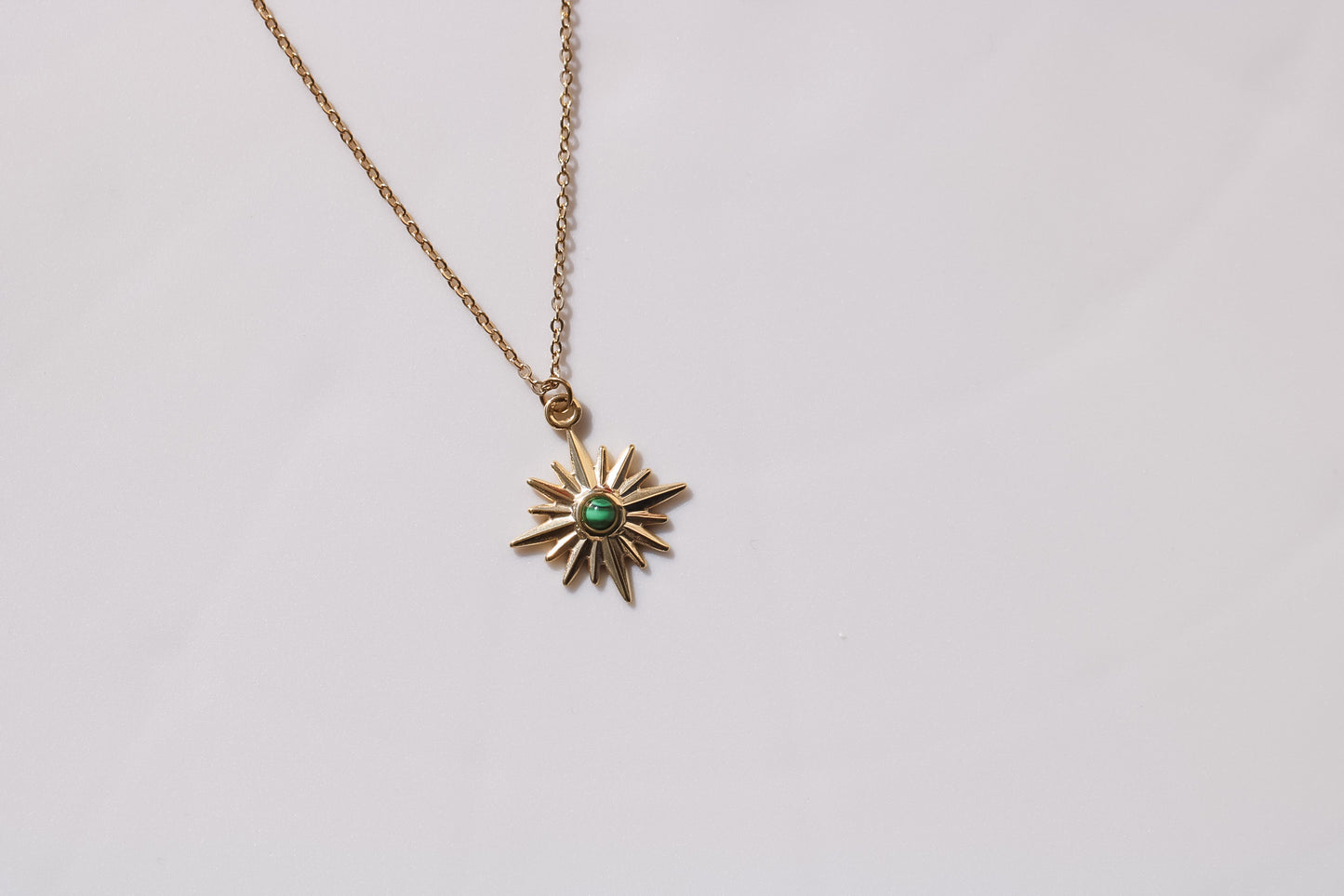 Malachite Star Necklace