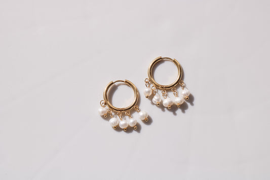 Vintage Pearl Earrings