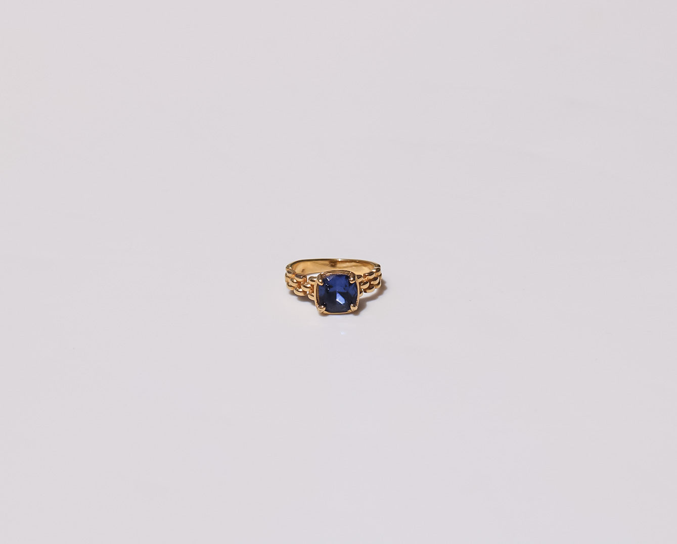 Blue Chain Ring