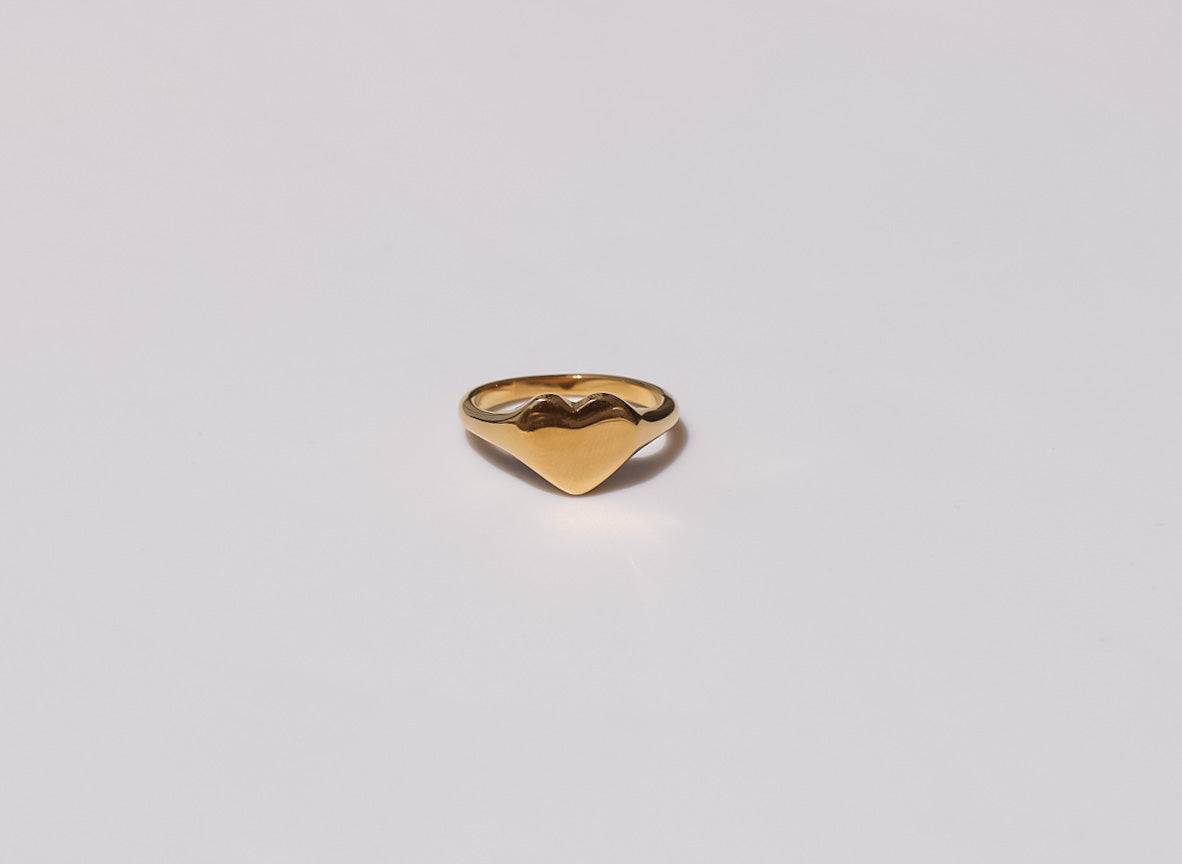 Heart Signet Ring