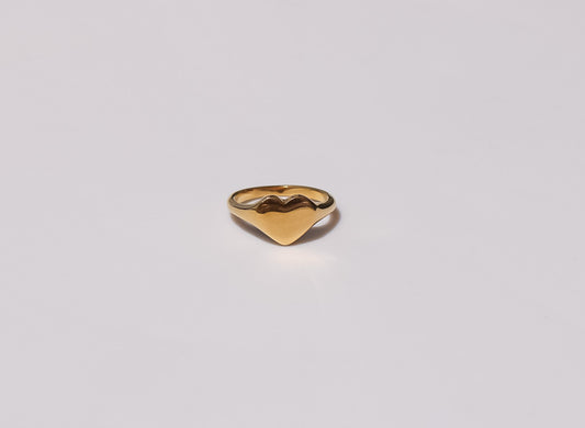 Heart Signet Ring