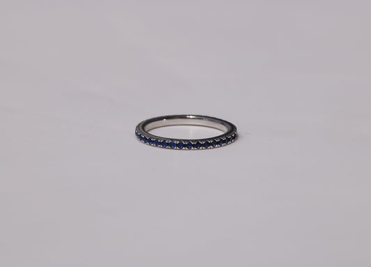 Blue Band Ring (S925)