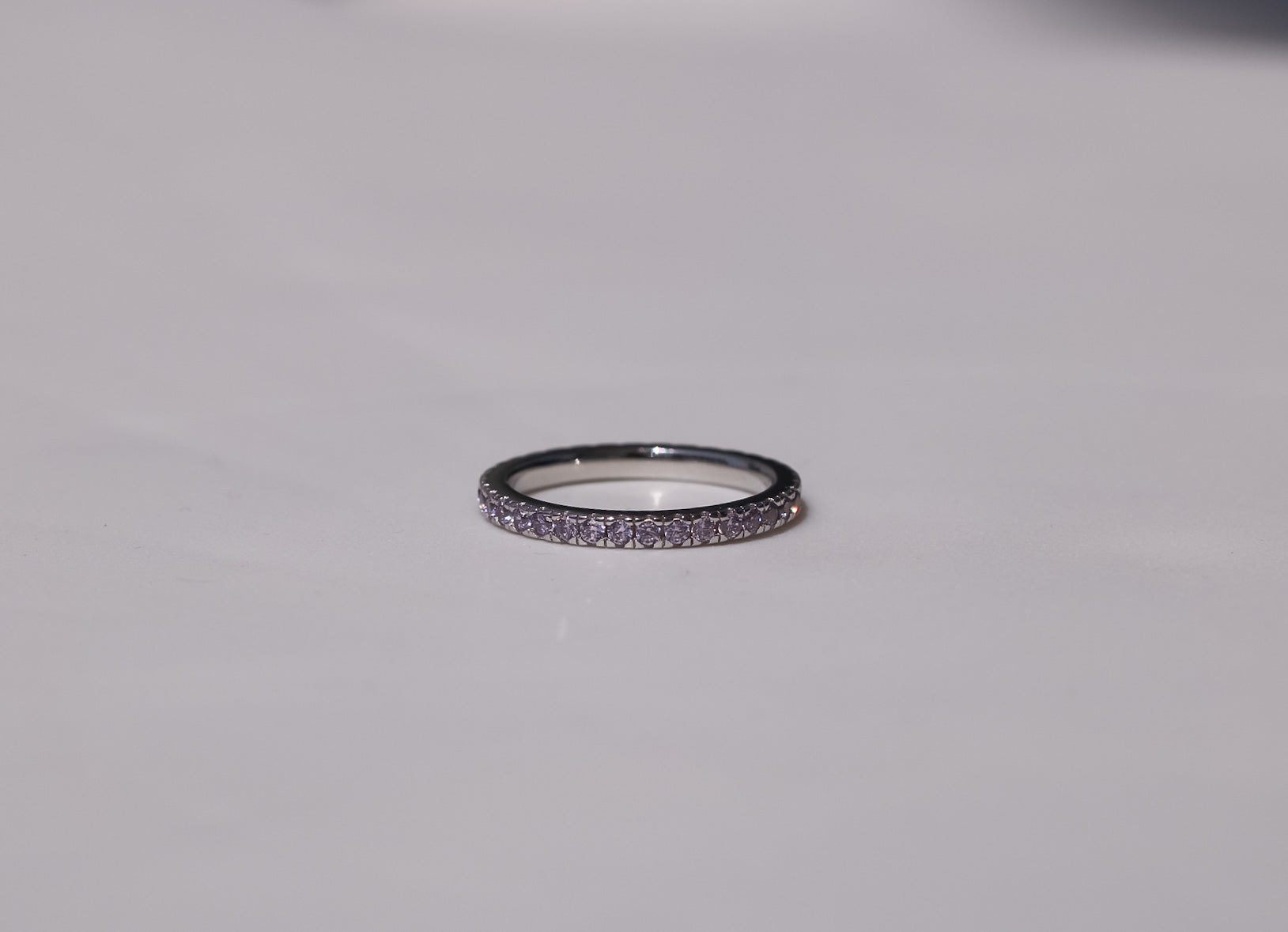 Purple Band Ring (S925)