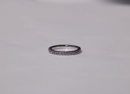 Purple Band Ring (S925)