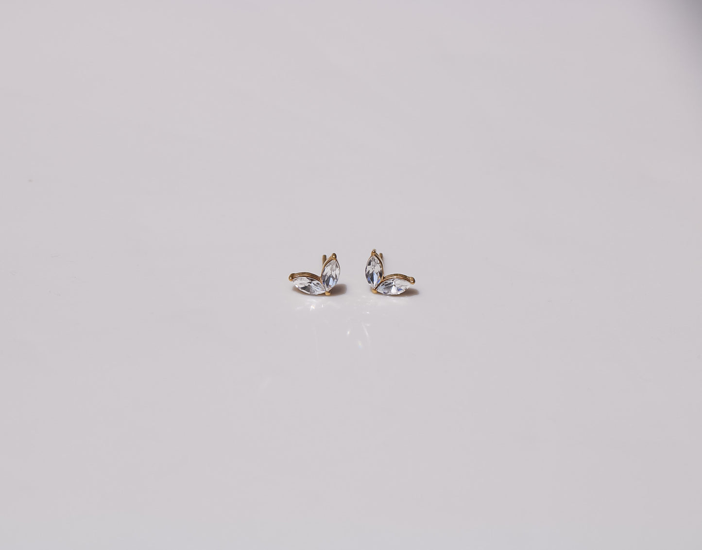 Mermaid Studs White