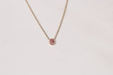 Dainty Pink Necklace