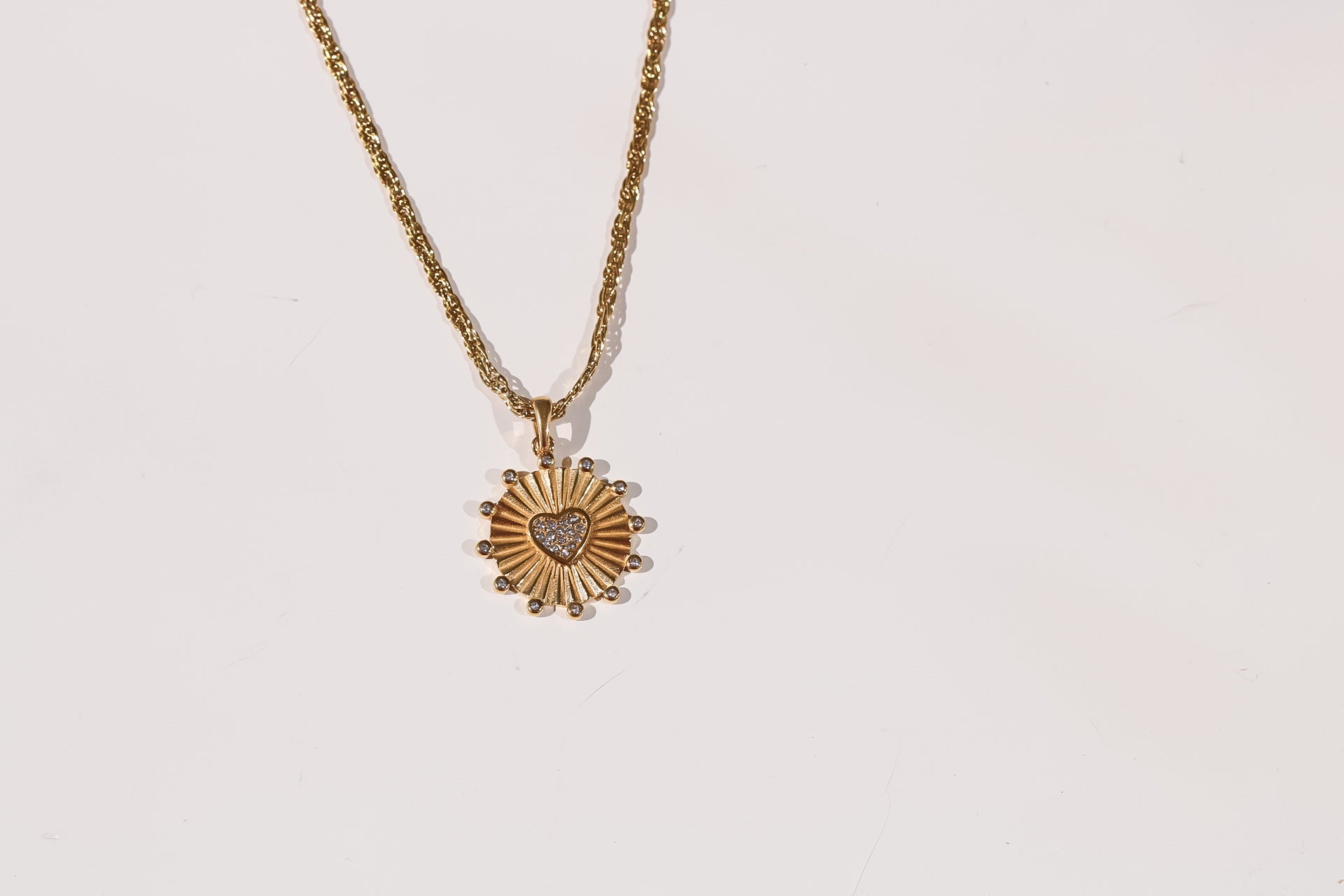 Sunny Heart Necklace