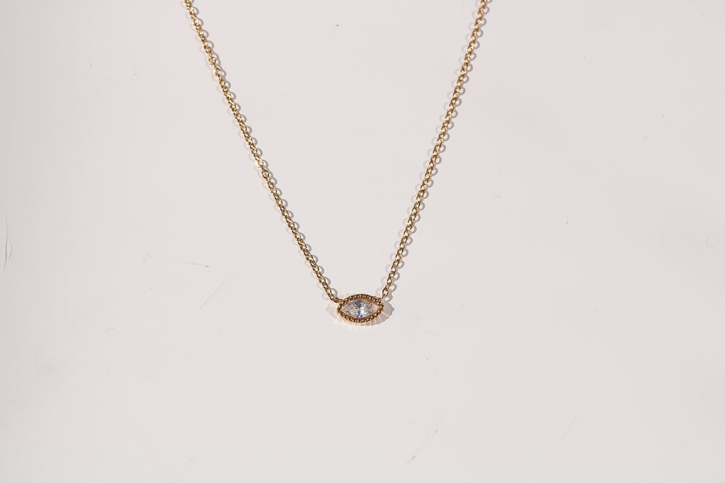Marquise CZ Necklace