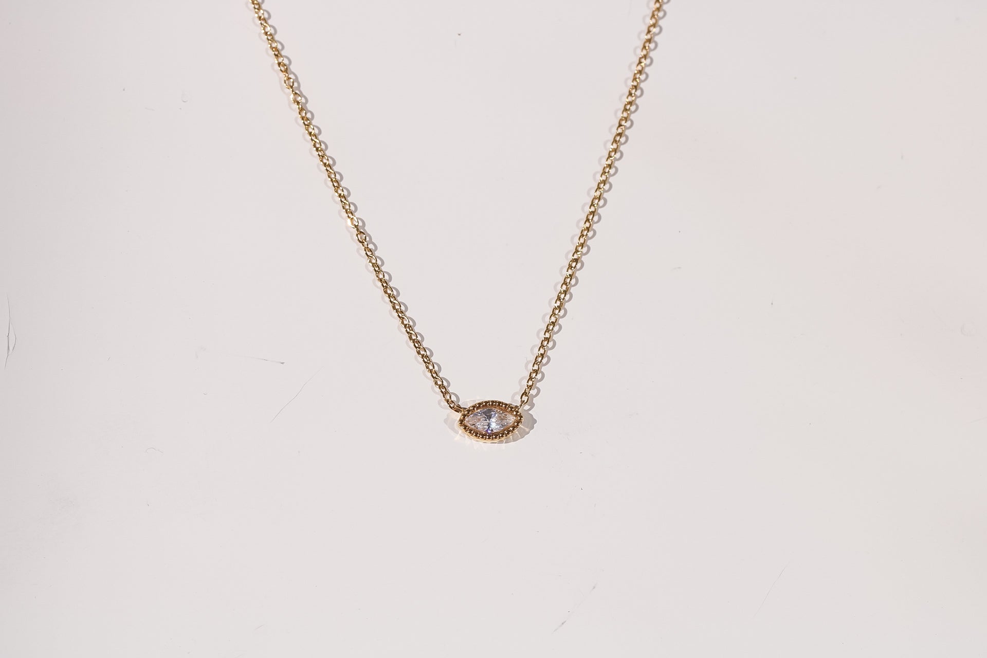 Marquise CZ Necklace