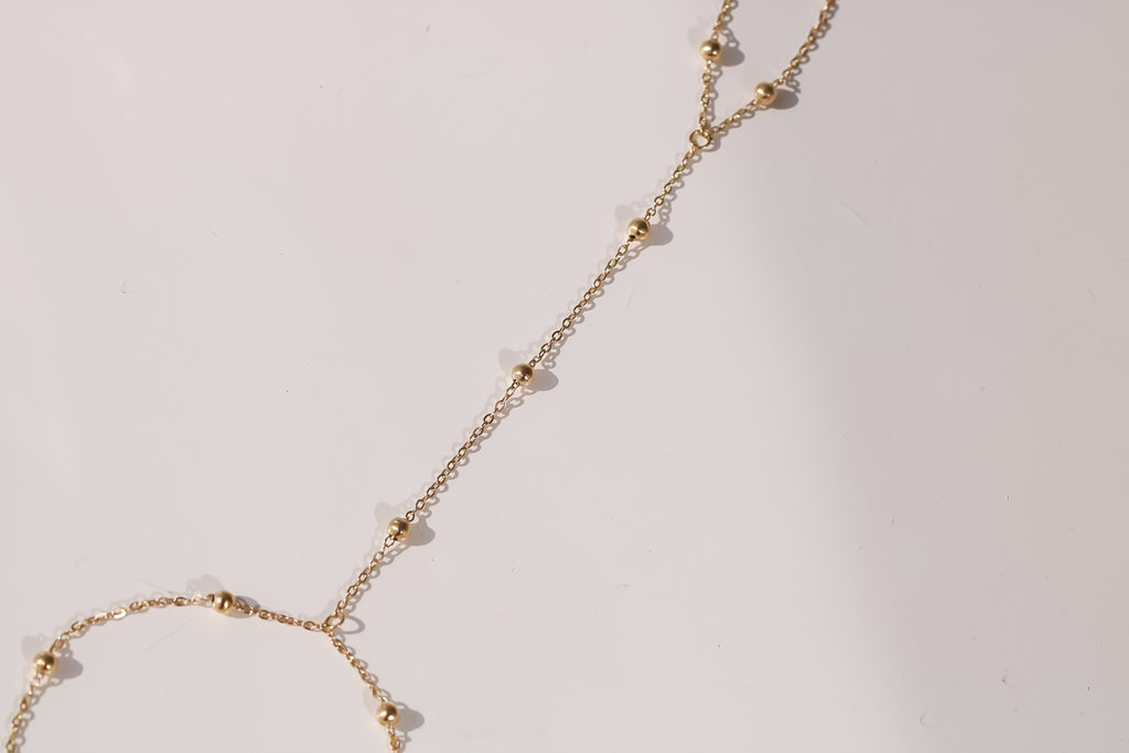 Beaded Hand Chain