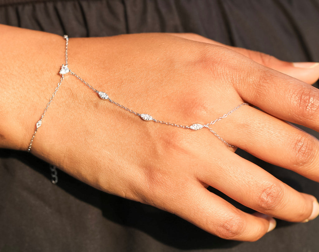 Marquise Hand Chain