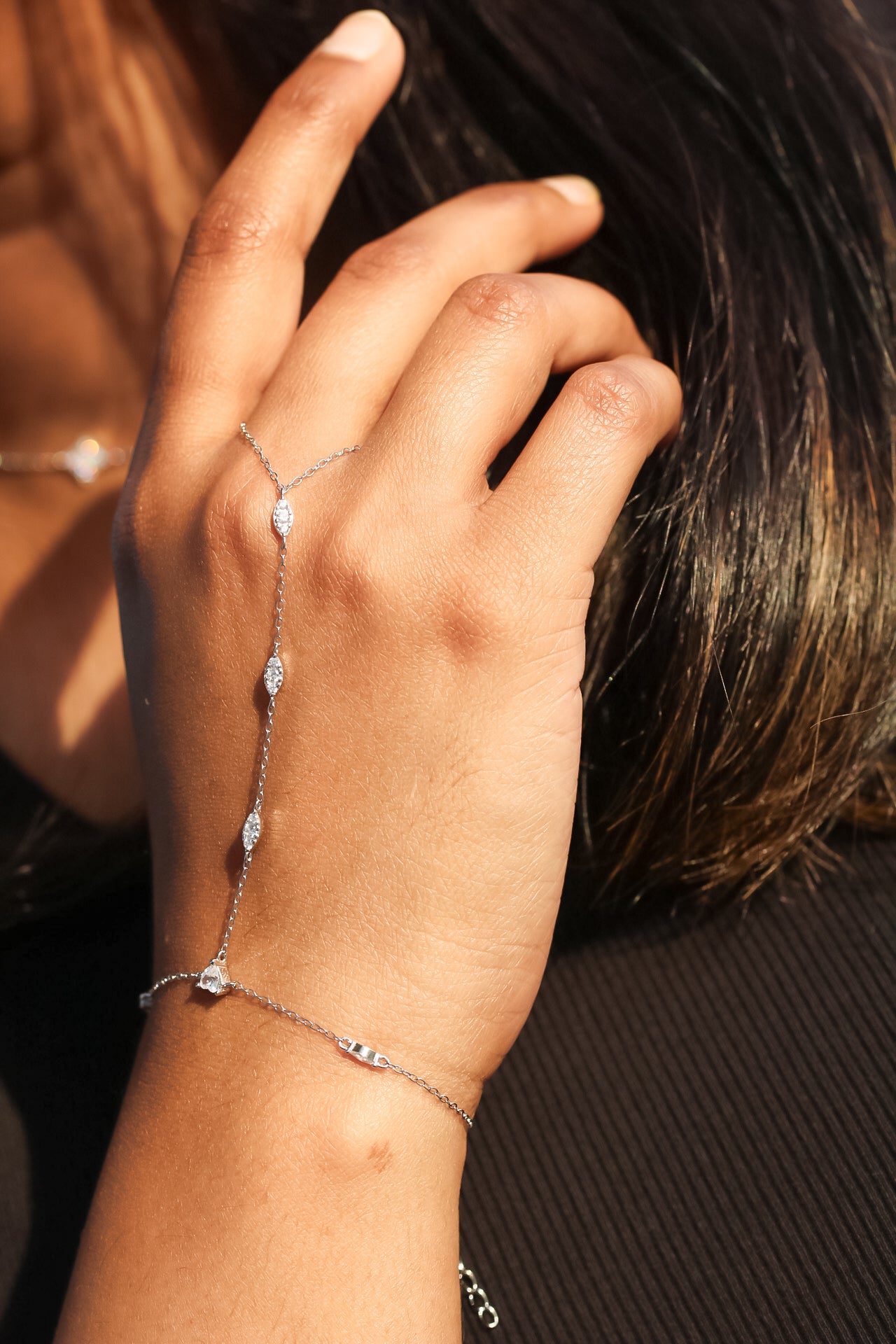 Marquise Hand Chain