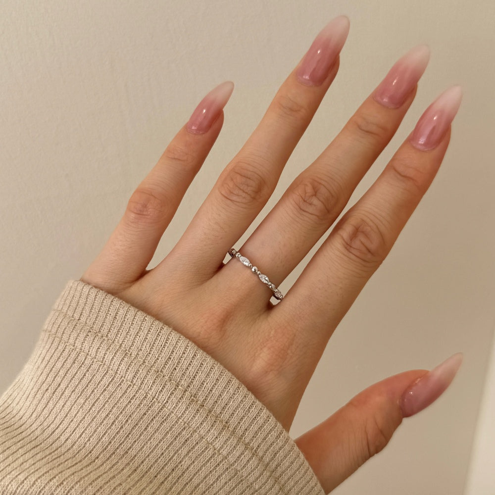 Marquise Band Ring S925
