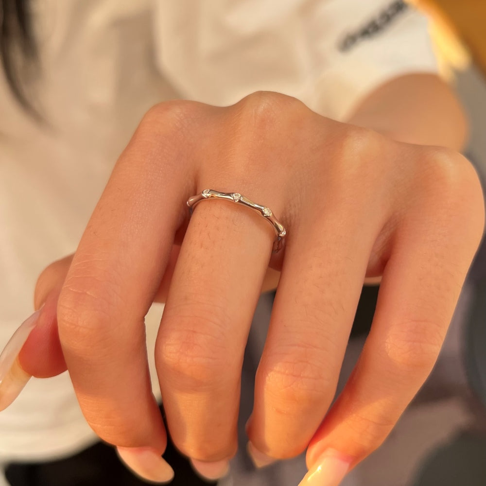 Glacial Band Ring S925