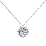 Round Flower Necklace