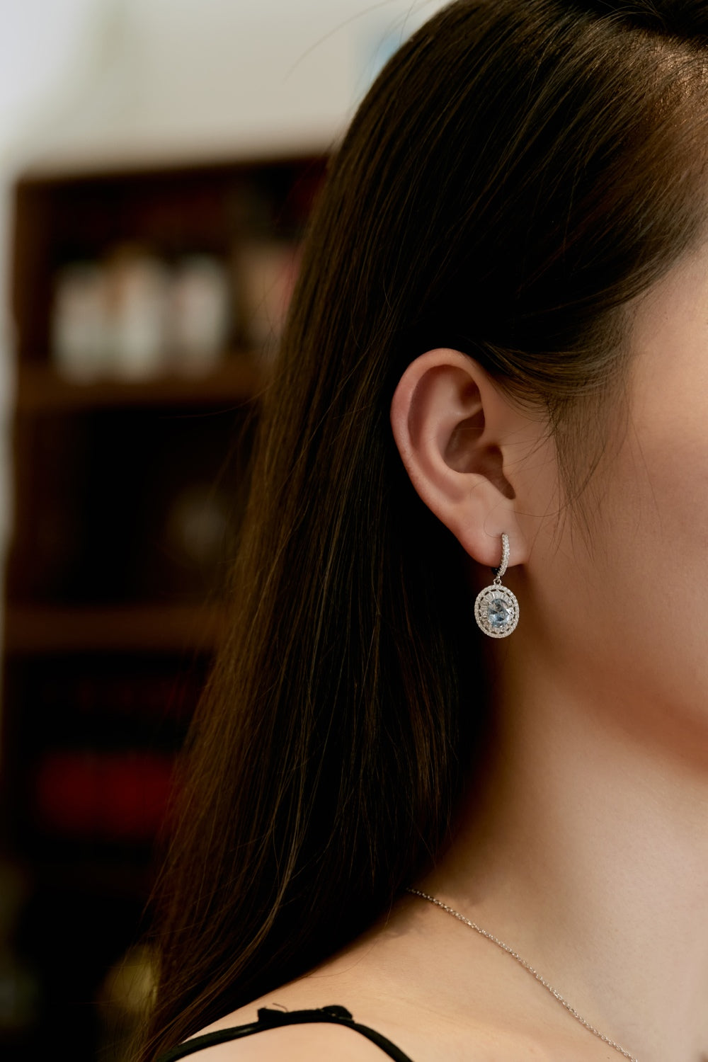 Vintage Ocean Blue Earrings