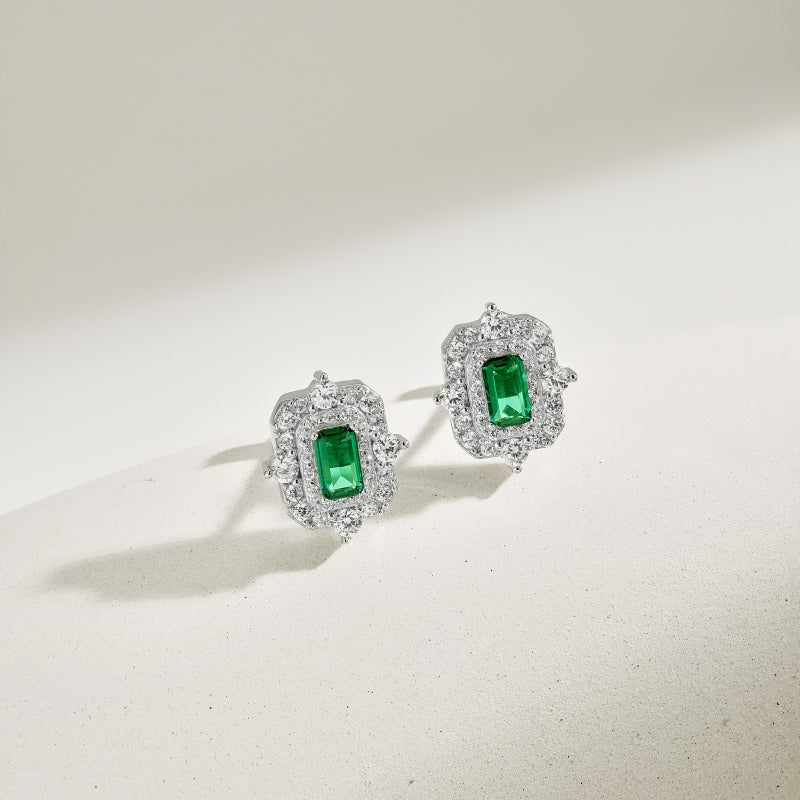 Emerald Studs