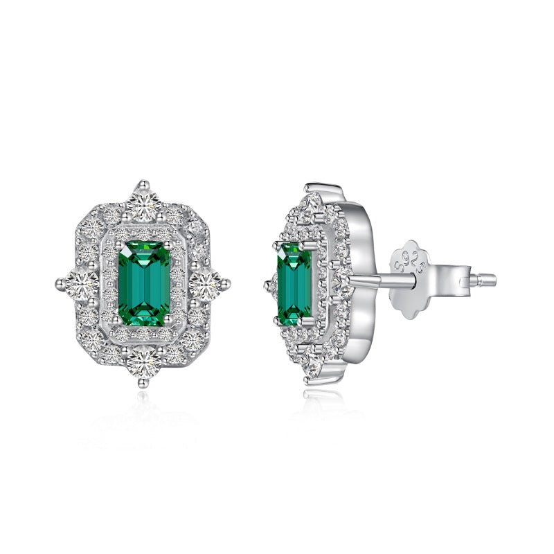 Emerald Studs